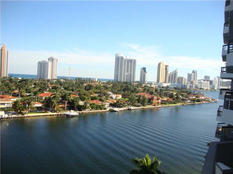 Vista do Mystic Pointe em Miami
