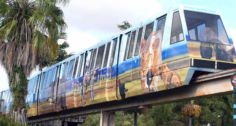 Monorail Zoo Miami