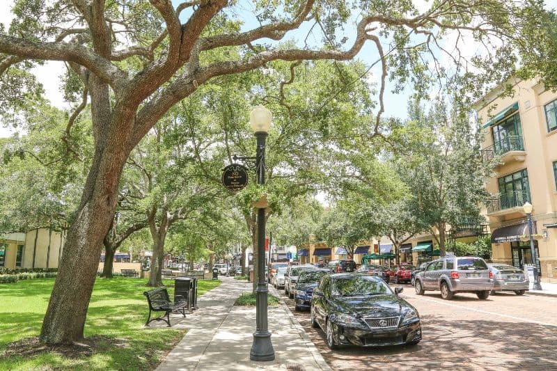 Encantadora cidade de Winter Park próximo a Orlando é uma opção interessante para fazer além dos parques em Orlando