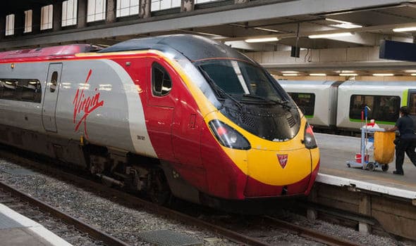 Cor vermelha da Virgin Trains substituirá a amarela da Brightline