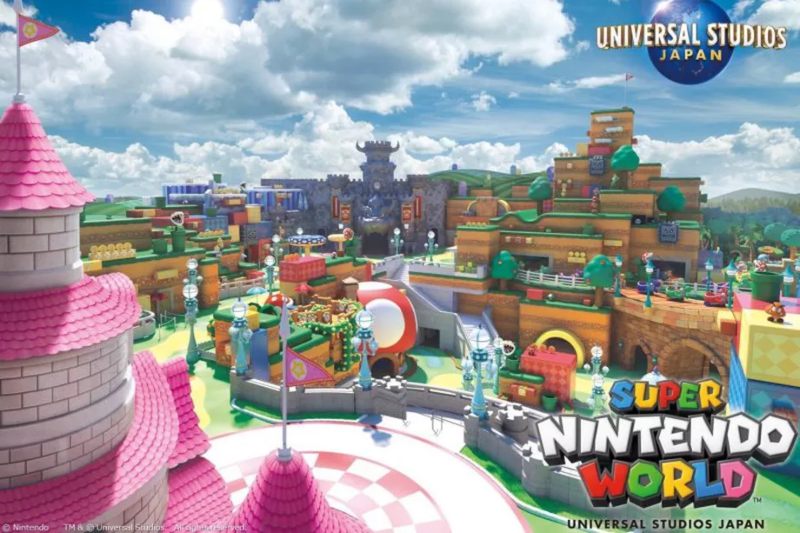 Super Nintendo World Orlando promete "inserir" visitante no videogame