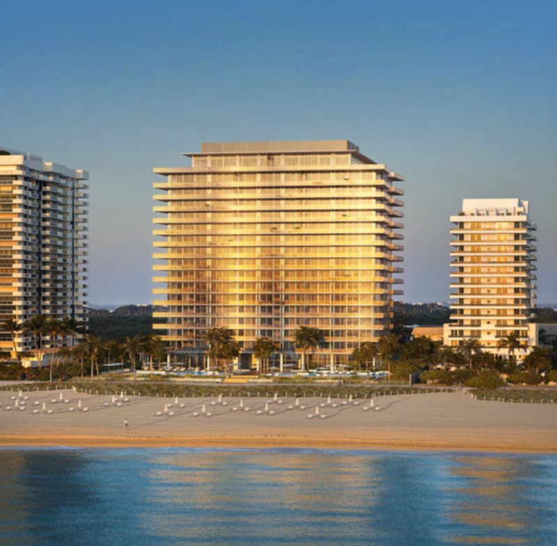 Edifício de luxo em Miami Beach recebe empréstimo de 58,5 milhões de dólares para construção