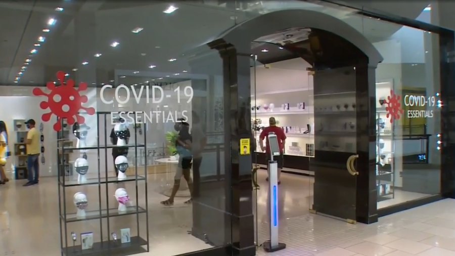Loja COVID-19 Essentials abre no Shopping Aventura