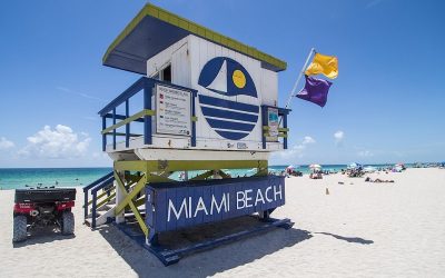 Miami-Dade planeja reabrir praias nesta quarta-feira