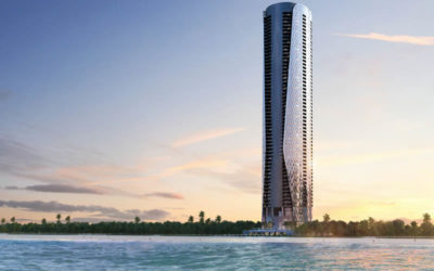 Bentley Residences realiza maior fundação de concreto da história da Flórida