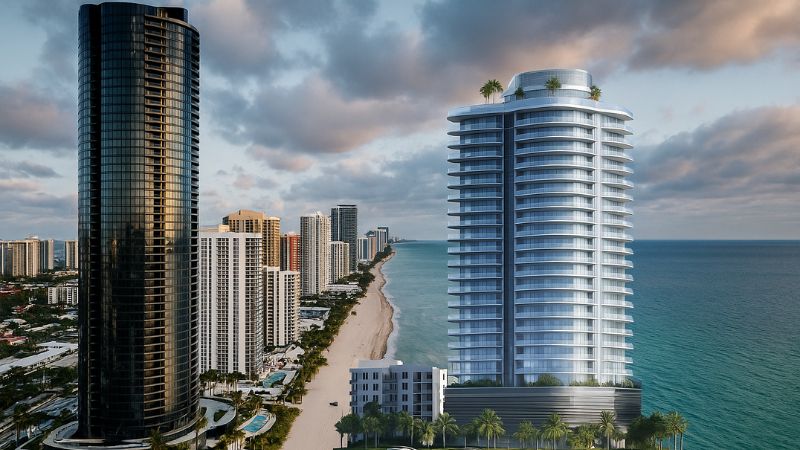 Porsche Design Tower Vs. Pagani Residences: Ícones em Comparação