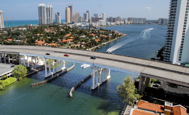 Bairro de Aventura em Miami